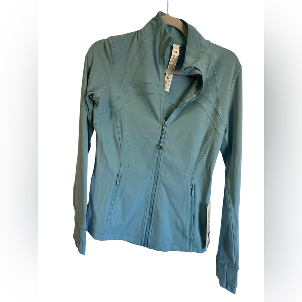 NWT Lululemon define jacket WASHED BLUE Size: 8 - Picture 1 of 5